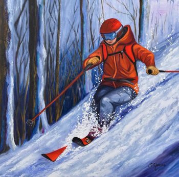 Éclat de neige-30x30