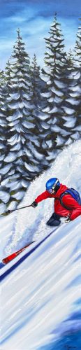Libre comme la neige-48x12
