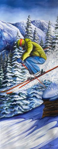 Powder trail-60x24